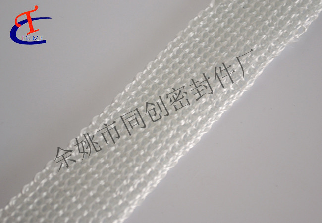 Fiberglass knitted belt