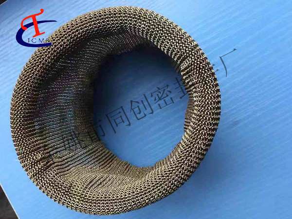 Basalt fiber knitting sleeve